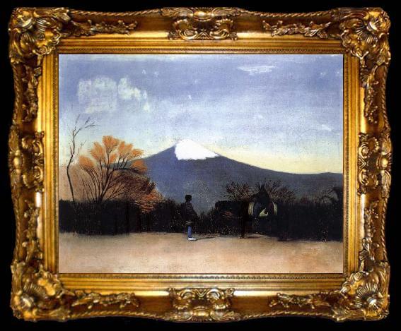 framed  Diego Rivera Landscape, ta009-2